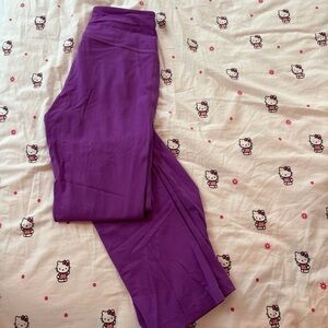 Lululemon ALIGN super high rise split ankle groove leggings